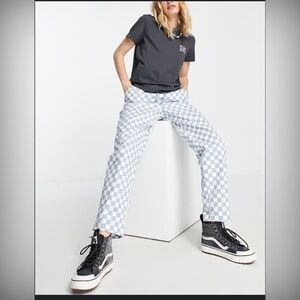 Vans Range print checkerboard pants